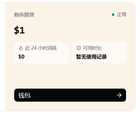 剩余额度