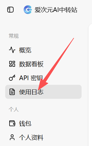 进入使用日志